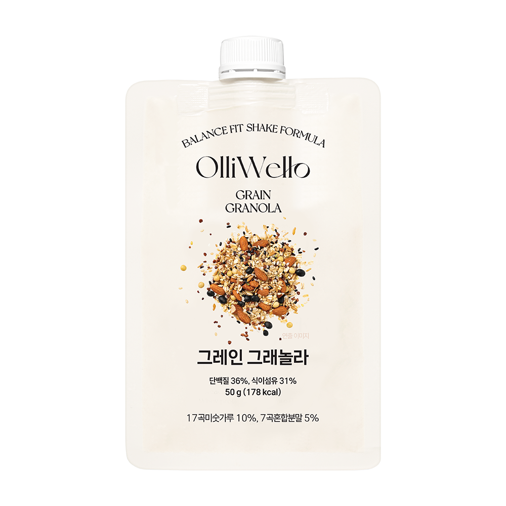 [OLLIWELLO] Balance Fit Shake Formula Grain Granola
