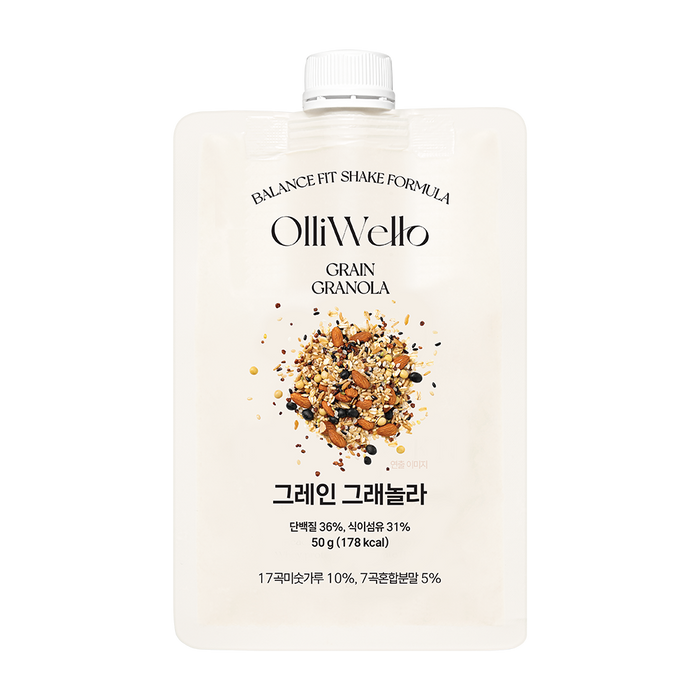 [OLLIWELLO] Balance Fit Shake Formula Grain Granola