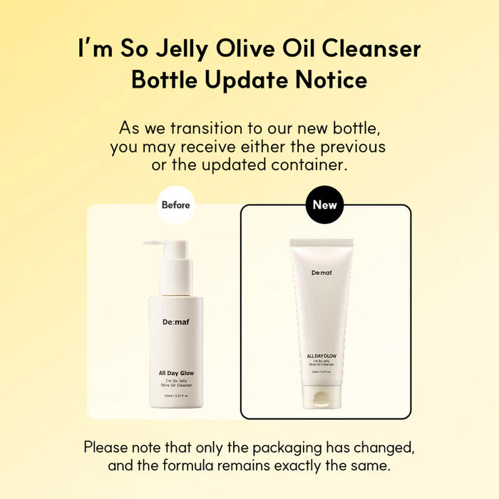 [DE:MAF] All Day Glow I'm So Jelly Olive Oil Cleanser 150ml