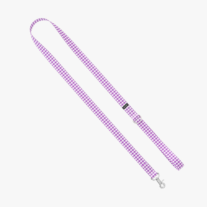 [BETTERS] Color Check Pattern Leash 2M / 3.9ft