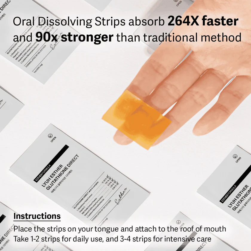 [EATHER FOMULA] Esther Lyuh Glutathione Strips